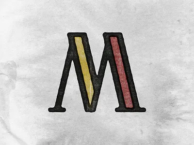 M illustration illustrator letter lettering logo type typography