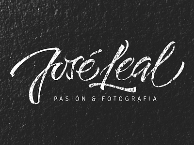 José Leal - football photographer calligraphy chile design graphic lettering typography