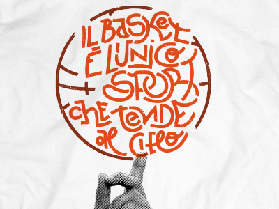 look at the sky ball basket basketball faith hand hands lettering letters love sky type typography