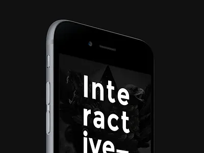Responsive website black design ios iphone kosov landing mobile responsive studio website