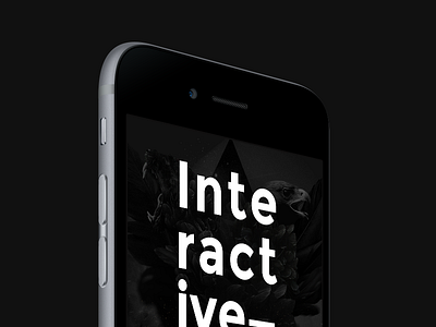 Responsive website black design ios iphone kosov landing mobile responsive studio website