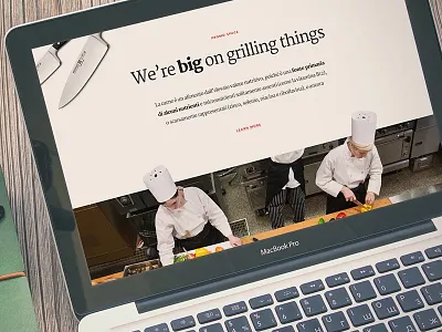 Grill app responsive typography web