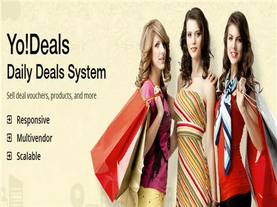 Yo!Deals - Daily Deal Script daily deal acript daily deal site daily deal system designed groupon clone new page