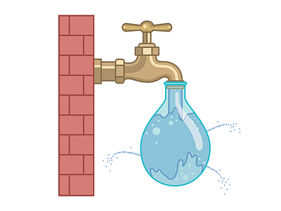 Identifying Vulnerabilities illustration vector water balloon