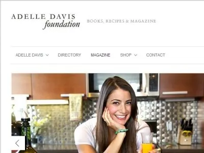 Santa Barbara Non-Profit Websites adelledavisfoundation santabarbaranonprofits