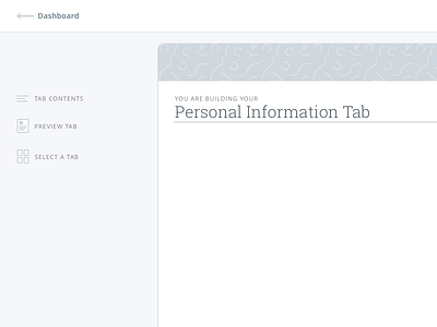 Tab Actions ex icons open sans roboto slab ui