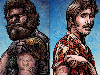 Both Sides chet phillips gallery 1988 nicolas cage raising arizona randall tex cobb