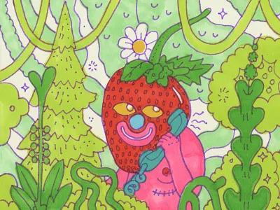 NEW DAY IS CALLING doodles illustration jeremy pettis