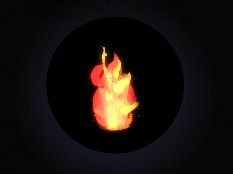 Cloth Fire animation cinema 4d cloth crap gif loop mograph random