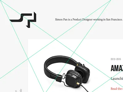 Portfolio Redesign Exploration designer grid minimal portfolio redesign website