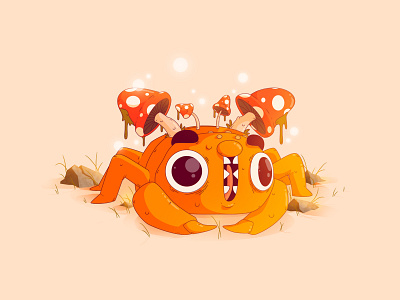 Paras | #46 46 artwork gaming illustration monster nintendo paras pocket pokemon