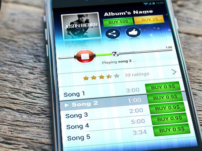 Media Publishing - Mobile Media app design ipad app ui design uiux application ux design
