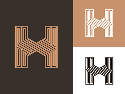 H - identity concept h home homes house identity living mark personal symbol