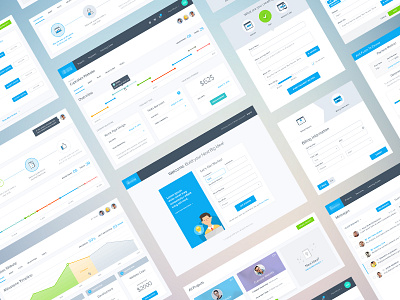 Web Platform agency app clean design graph isoflow onboarding signup ui ux web