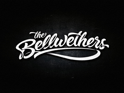 The Bellwethers custom drawing hand drawn lettering logo logotype music rock