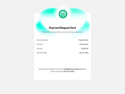 Dental App - Payment request app design ui ux