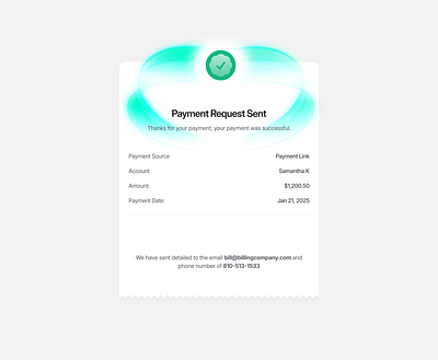 Dental App - Payment request app design ui ux