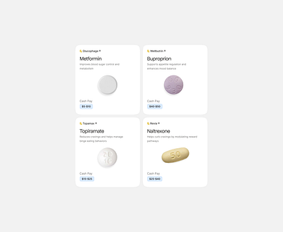 Weight Loss - Medications app design ui ux