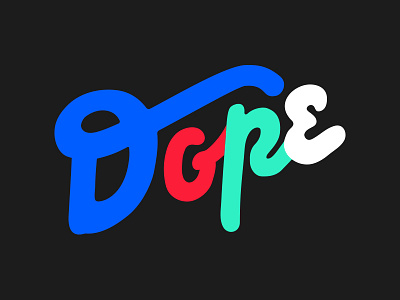 dope, man! dope kendrick lamar letterad lettering type typo typography