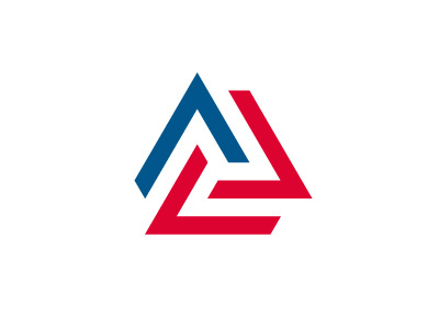 >meric>n american flag logo logotype titofolio triangle
