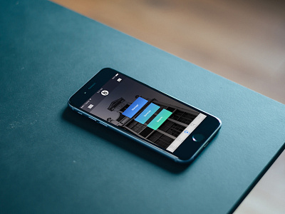 iPhone app screen app aqua blue button gradient iphone iphone 6 photography screen startup