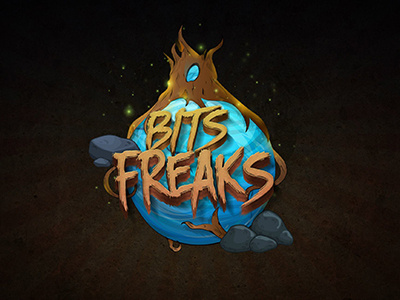 Bits Freaks ilustration logo