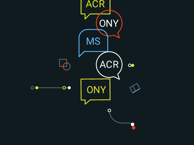 Acronyms acronyms busy chat flat lines