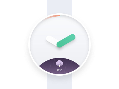 NOCO Watch clock date time ui watch weather