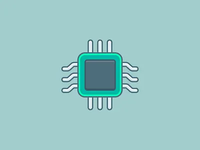CPU computer cpu heart internet processor sketch tech