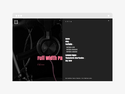 North WordPress Theme agency blog business clean creative freelance grid masonry minimal modern photography portfolio