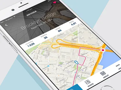 City Guide StartUp app guide icon illustration ios iphone mobile trip vector