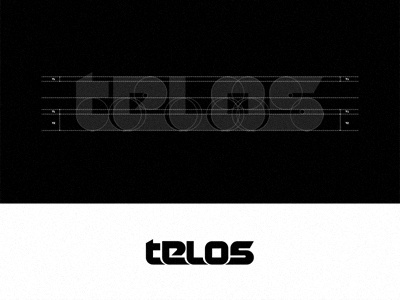 Telos dj edm lettermark logo logotype telos type typography wordmark