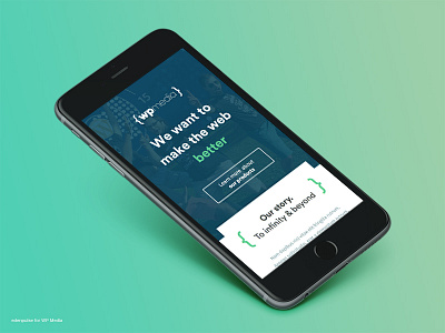 WP Media Website clean minimal mobile responsive webdesign