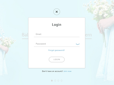 Login Dialog Box ui