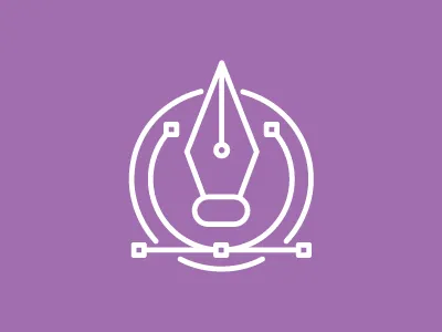 Illustrator Icon icon illustration illustrator line points