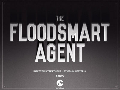 The FloodSmart Agent | 01 art of the pitch colin hesterly fema film noir not to scale ogilvy title design treatment typography