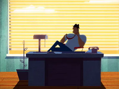 The FloodSmart Agent art of the pitch colin hesterly fema film noir not to scale ogilvy title design treatment typography