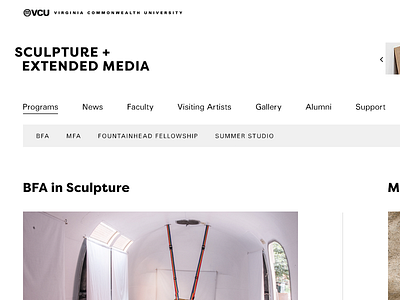Sculpture minimal redesign richmond sculpture vcu vcuarts