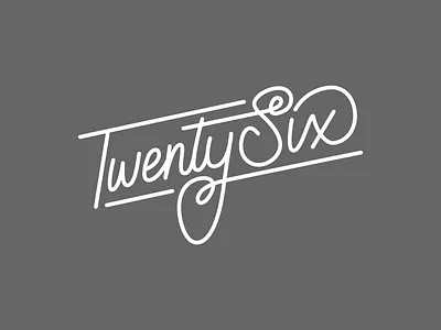 26 26 digital typography hand lettering illustrator lettering twenty six type typography
