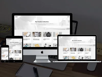 Luna - Free WordPress Theme creative free modern portfolio theme wordpress