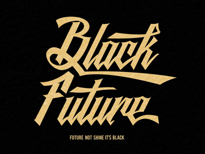 Black Future bikers edge font graffiti marker pen street swash tattoo type typeface typography