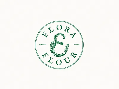 Flora & Flower ampersand nature