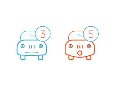 Icon Design - W. i. p. car icon icon design transport