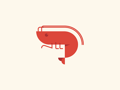 Bubba crustacean geometric google illustration shrimp unchosen