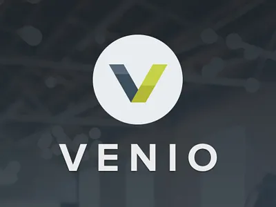 Venio App Logo app branding concept logo