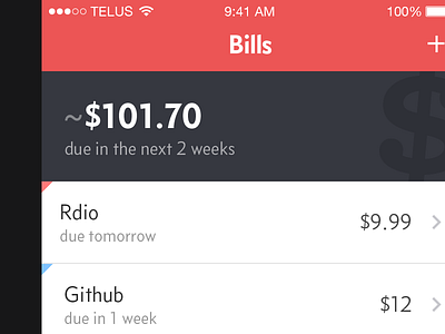 Recurring for iOS app bills ios recurring