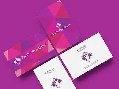 Geetha Yoga Branding branding bransense calm colour geetha india lotus pattern position yoga