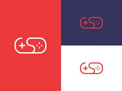 Controller Logo brand controller icon identity logo minimal video games