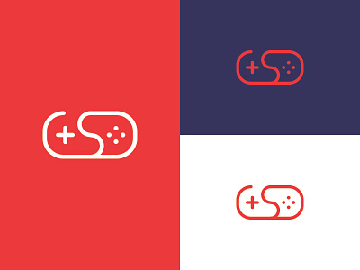 Controller Logo brand controller icon identity logo minimal video games