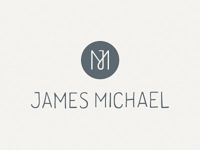 James Michael Logo branding logo logo design visual identity website design